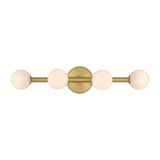 Terrell 24'' LED Bathroom Vanity in Luxe Gold - Additional View (TRL-2811-LG)