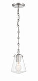 Voss 5.75'' Pendant in Polished Nickel - Front View (VSS-7002-PN)