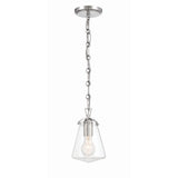 Voss 5.75'' Pendant in Polished Nickel - Front View (VSS-7002-PN)