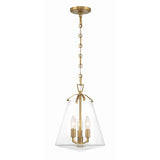 Voss 11'' Pendant in Luxe Gold - Front View (VSS-7004-LG)