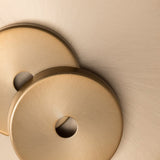 Danielson 16.75'' Semi Flush Mount - Vibrant Gold Finish Detail (DAN-400-VG)