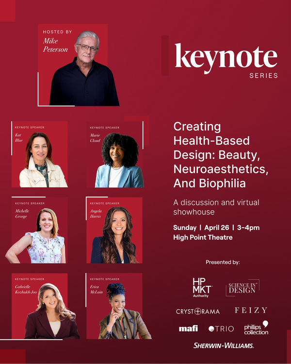 Keynote Series: Creating Health-Based Design: Beauty, Neuroaesthetics, and Biophilia