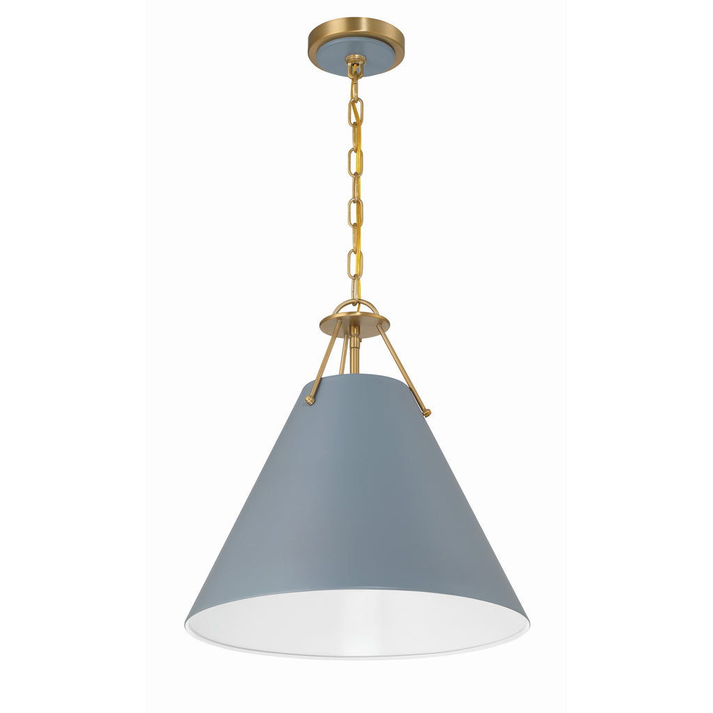 Xavier 16'' Pendant | Crystorama Lighting