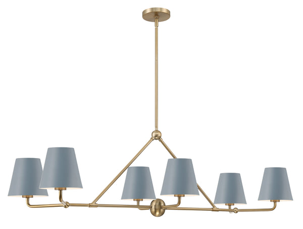 Xavier 6 Light Chandelier – Crystorama