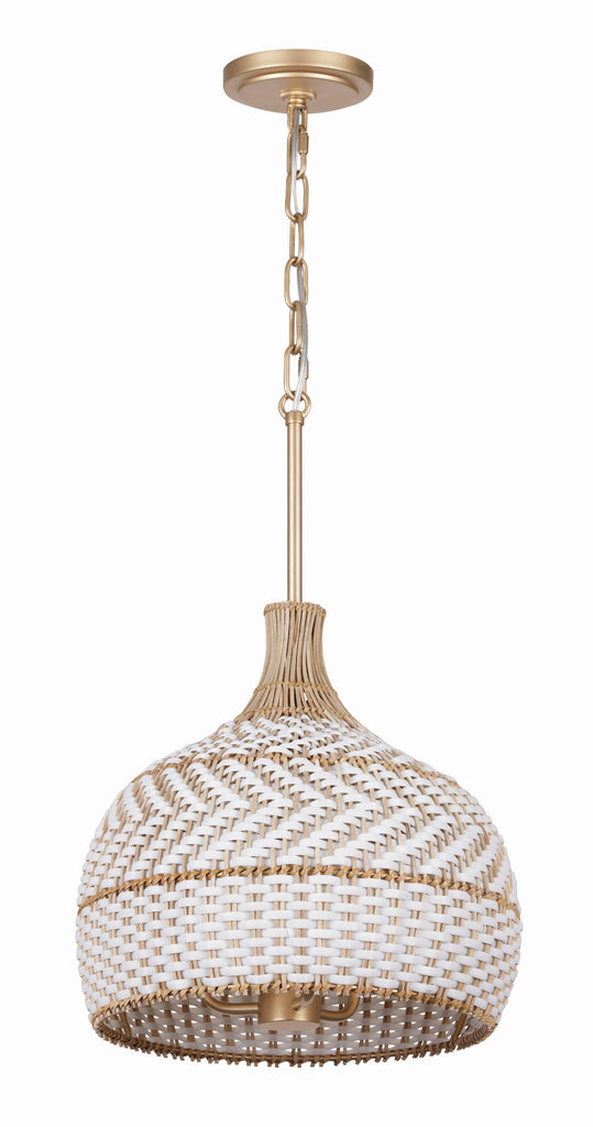 Zanzibar 3 Light Pendant – Crystorama