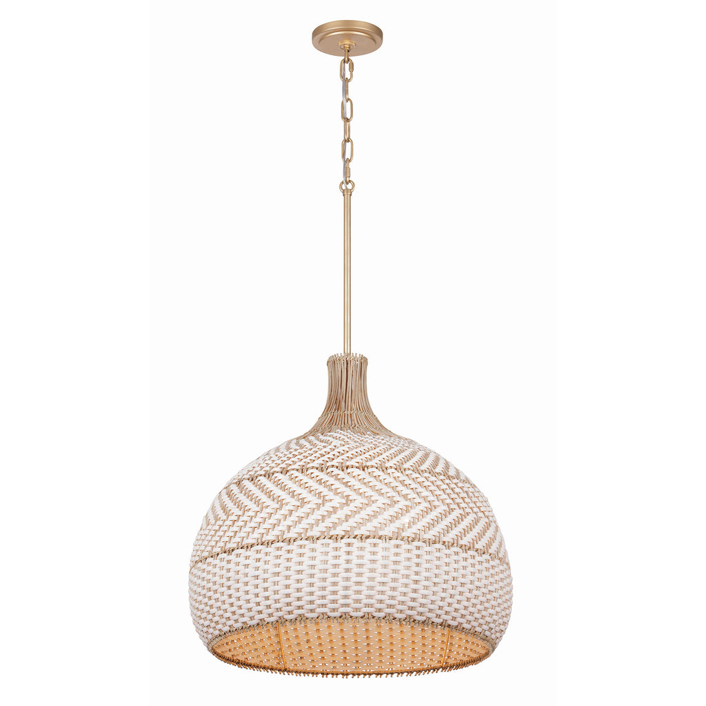 Zanzibar 21'' Pendant | Crystorama Lighting